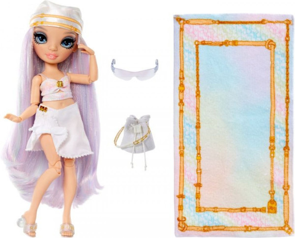 MGA Entertainment |Rainbow High Pacific Coast Fashion Doll- Simone Summers (lila) | 578406EUC