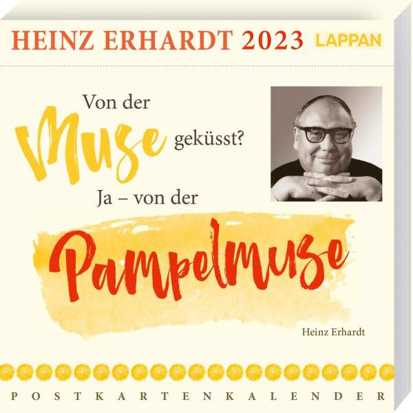 Lappan | Heinz Erhardt Postkartenkalender 2023 | Erhardt, Heinz