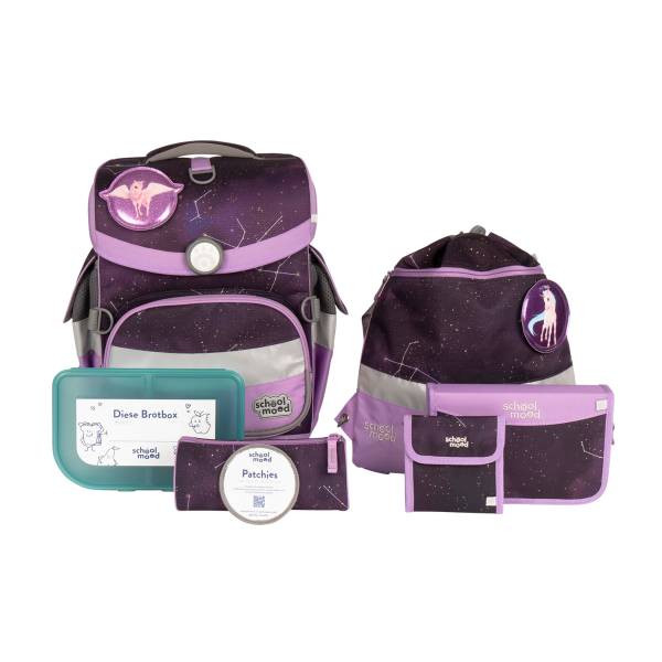 School Mood | Schulranzenset Timeless Air+  Stella (Einhorn)