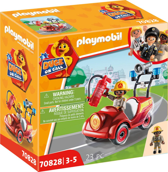 PLAYMOBIL® | DUCK ON CALL - Mini-Auto Feuerwehr | 70828