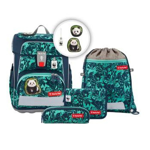 Step by Step | CLOUD Schulranzen-Set WWF "little Panda"