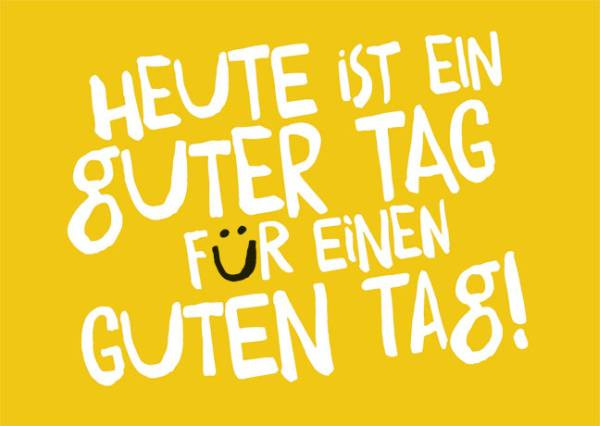 Rannenberg und Friends | Postkarte "Guter Tag"