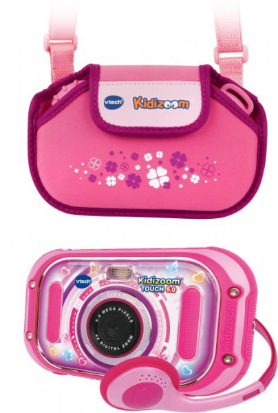 vtech | KidiZoom Touch 5.0 pink inkl.Tragetasche | 80-163599