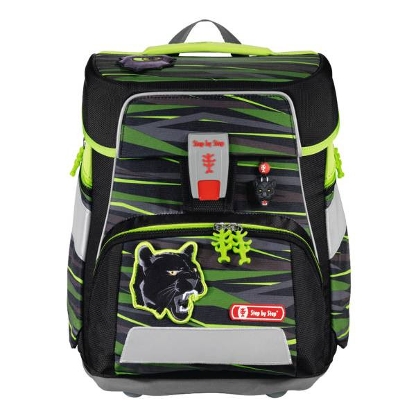 Step by Step | SPACE Schulranzen-Set Wild Cat, 5-teilig