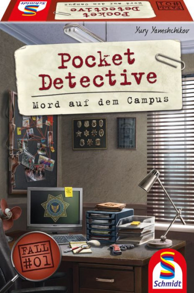 Schmidt Spiele | Pocket Detective, Mord auf dem Campus | 49377