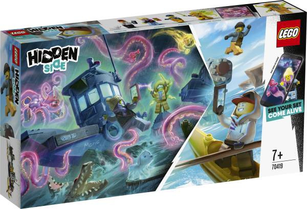 LEGO® HIDDEN | Gekenterter Garnelenkutter | 70419