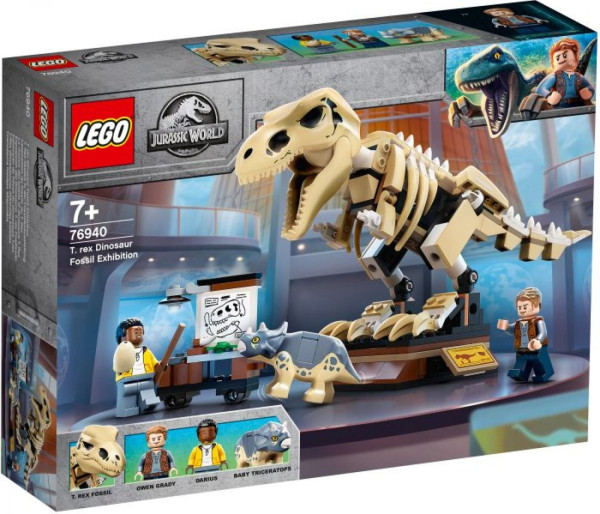 LEGO® | Jurassic World# T. Rex-Skelett in der Fossilienausstellung | 76940
