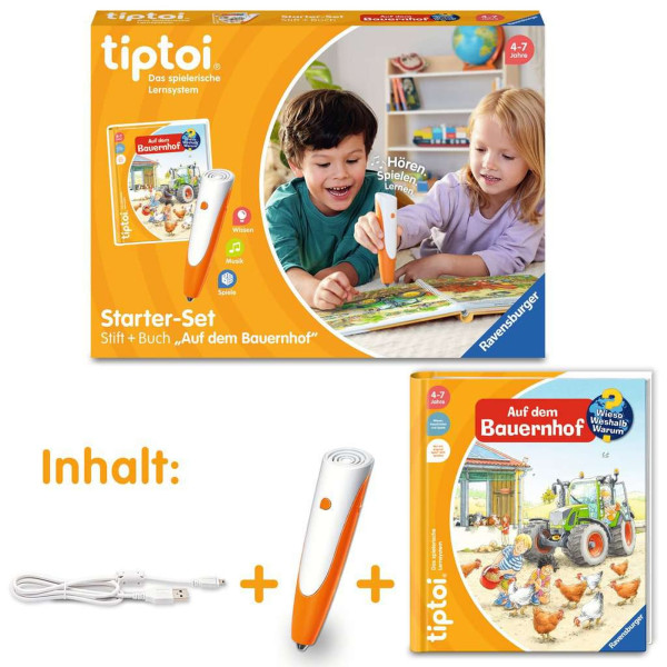 Friese, I: Ravensburger tiptoi Starter-Set 00114: Bauernhof