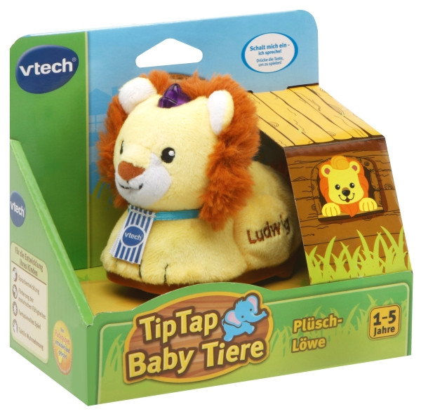 vtech | Tip Tap Baby Tiere - Plüsch-Löwe | 80-510004