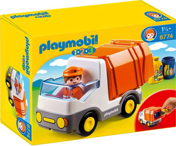 PLAYMOBIL® 1.2.3 | Müllauto | 6774