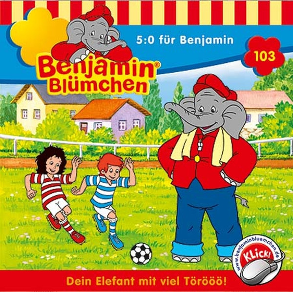 Kiddinx | Benjamin Blümchen CD | Folge 103 - 5:0 für Benjamin
