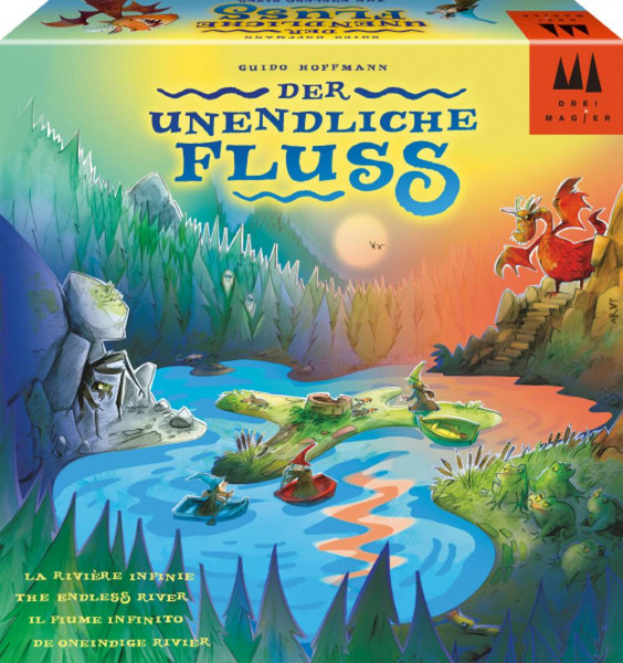Schmidt Spiele | DREI MAGIER SPIELE Der unendliche Fluss | 40872