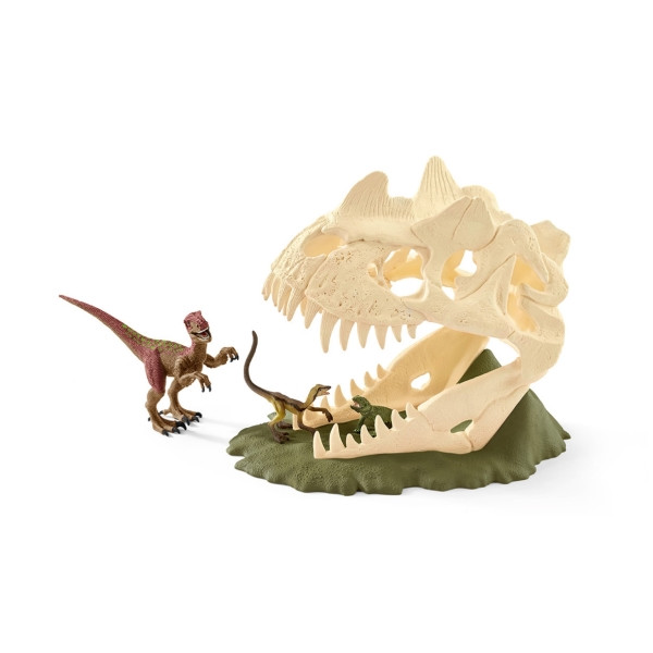 Schleich | Große Schädelfalle mit Velociraptor | 42348