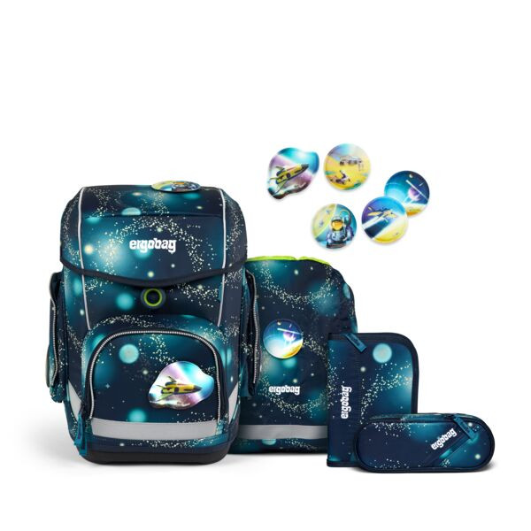Ergobag | cubo-set | RaumfahrBär | Schulranzen Set