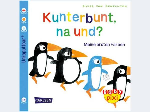 Carlsen | Baby Pixi Kunterbunt, Na Und - Farben | Unkaputtbar