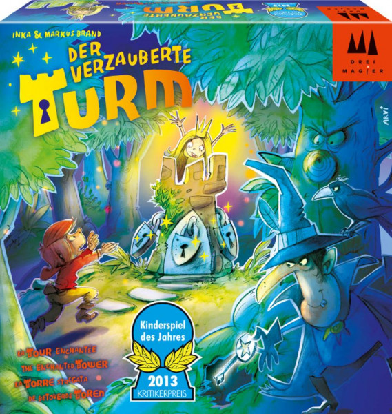 Schmidt Spiele DREI MAGIER SPIELE | Der verzauberte Turm | 40867