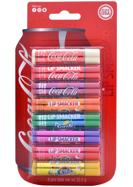 Empeak | Lip Smacker COCA COLA Party Packg. 8 | E88859