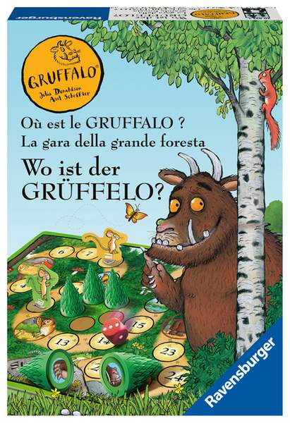Ravensburger | GRU: Wo ist der Grüffelo? D/F/I | 20833