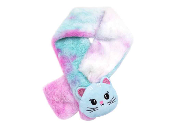 bb-Klostermann | Kuschelschal Katze multicolor dunkel (4) | 31326