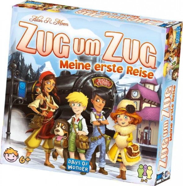 Asmodee | Zug um Zug: Meine erste Reise | Verpackung