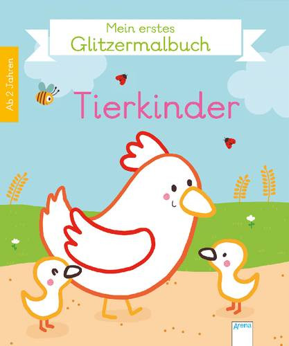 Arena | Glitzermalbuch. Tierkinder | 70903-1