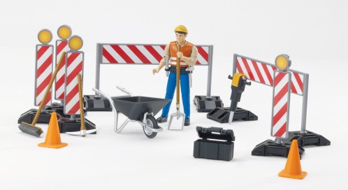 Bruder | Figurenset Baustelle | 62000