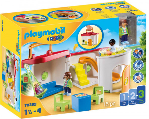 PLAYMOBIL® 1.2.3 | Mein Mitnehm-Kindergarten | 70399