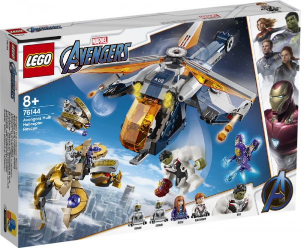 Lego | Marvel SH Avengers Hulk Helikopter Rett. | 76144