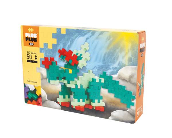 PlusPlus | BIG Basic Dinosaur 50 pieces | große Steckbausteine