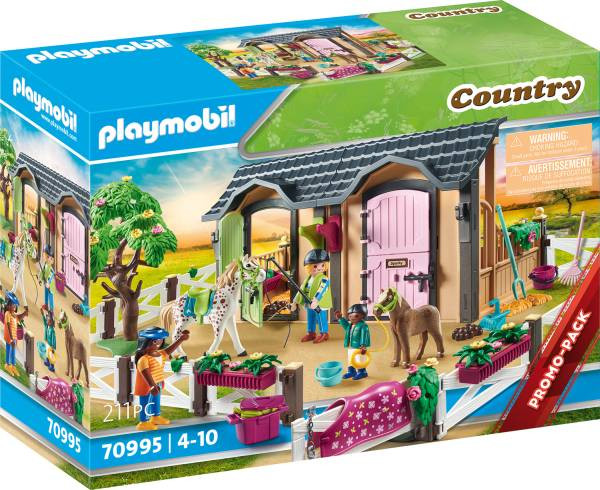 Playmobil | Reitunterricht mit Pferdeboxen | 70995