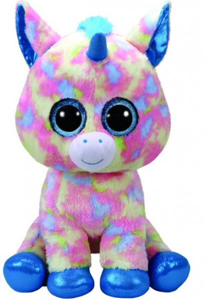 Carletto | Blitz Boo-Einhorn blau/bunt, ca. 42cm | 388/36890