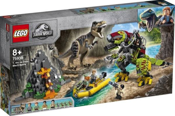 Lego Jurassic World | Conf. 4 | Jurassic World 75938 T. Rex vs. Dino-Mech | 75938