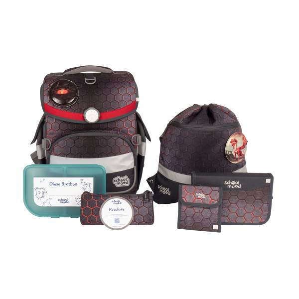 School Mood | Schulranzenset Timeless Air+  Mika (Drache)