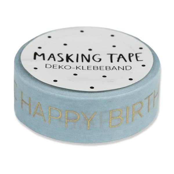 Grafik-Werkstatt | Masking Tape Happy Birthday
