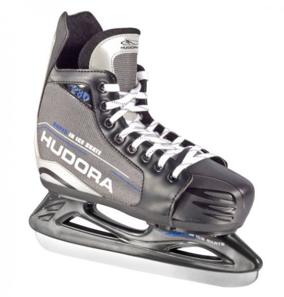 Hudora | Hockeyschlittschuh, Gr. 28-31, grau