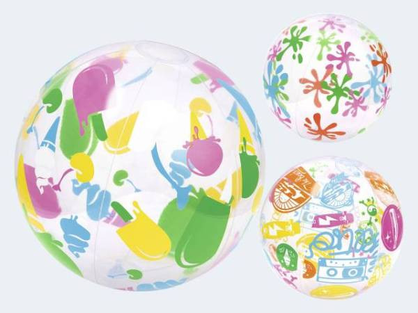 Breimeir | Strandball Designer Beach 38cm | 1 Stück, sortiert