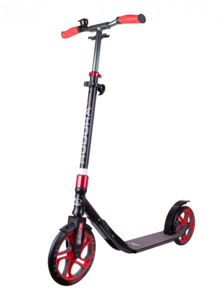 Hudora | Scooter CLVR 250, schwarz/rot