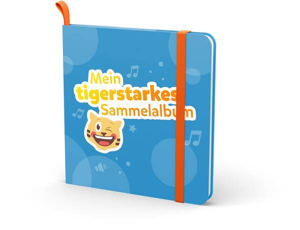Sammelalbum für tigercards | blau