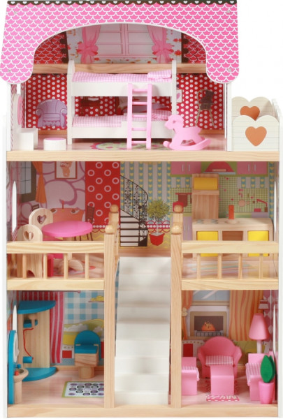 Bayer Siglinde | Puppenhaus aus Holz MIA inkl. Möbel | 29510