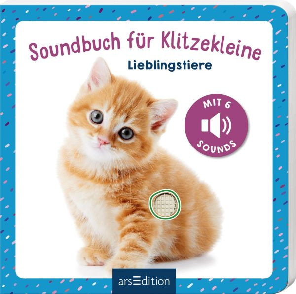 arsEdition | Soundbuch für Klitzekleine – Lieblingstiere | 