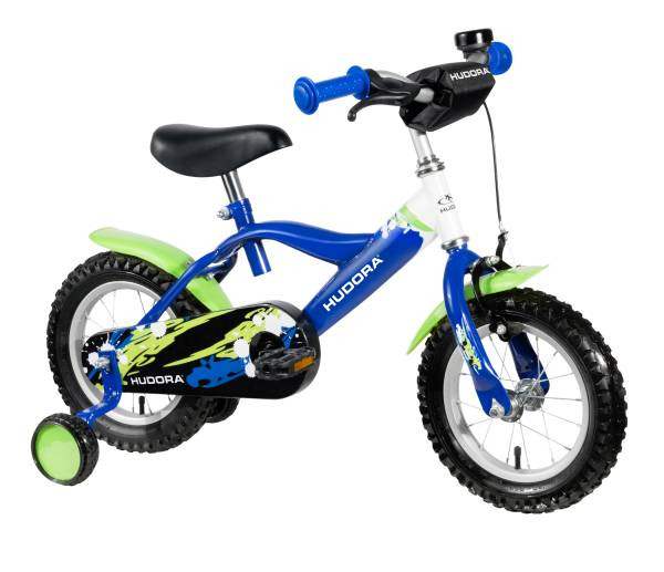 Hudora | Kinderfahrrad, 12" | grün/blau | 10540