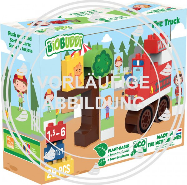 BiOBUDDi Feuerwehrauto | BB-0127