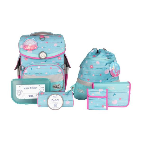 School Mood | Schulranzenset Timeless Air+  Lilly (Meerjungfrau)