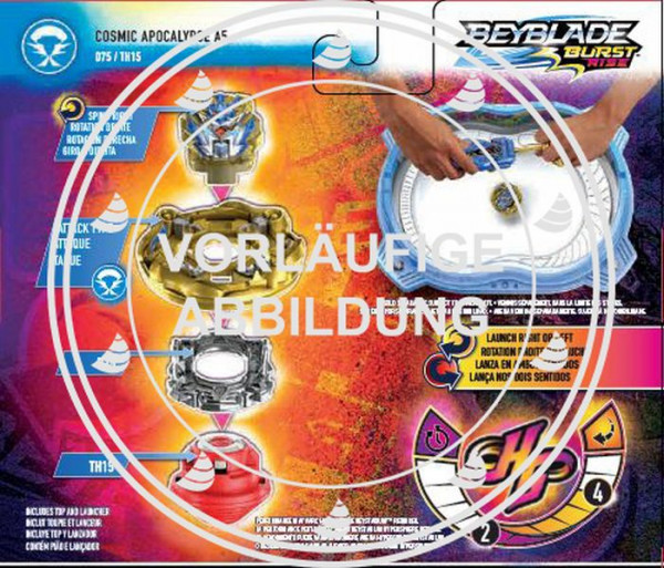 Hasbro | Beyblade Burst Rise Apocalypse Starter S | F0655EU4