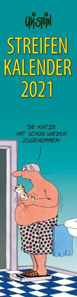 Lappan | Uli Stein – Streifenkalender 2021: Monatskalender für die Wand
