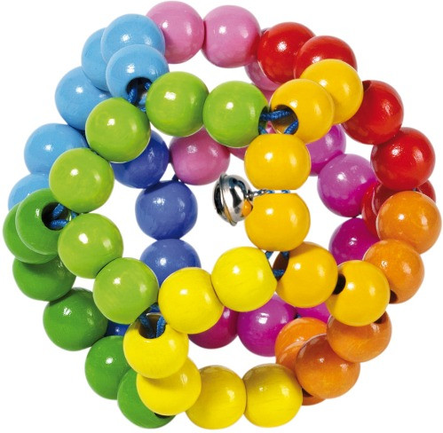 Gollnest | Greifling Elastik Regenbogenball | 735670