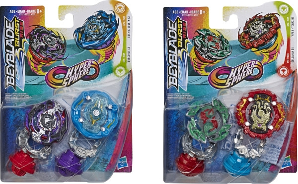 Hasbro | Beyblade Hypersphere Dual Pack, sort. | E7533EU4