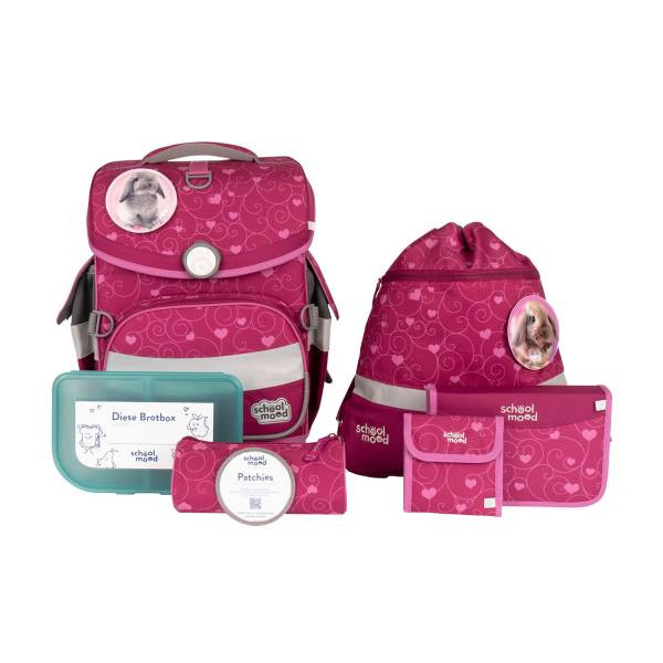 School Mood | Schulranzenset Timeless Air+  Hannah (Hase)