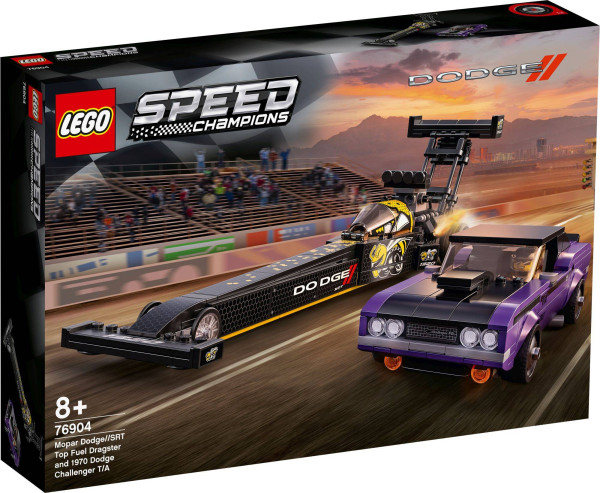 LEGO® | Speed Champions  Mopar Dodge//SRT Dragster & 1970 Dodge Challenge | 76904