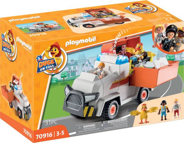 Playmobil | DUCK ON CALL - Notarzt Einsatzfahrzeug | 70916